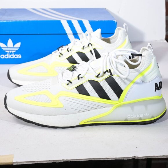 Adidas GY2630 ZX 2K Boost Shoes in White - 11 - Picture 3 of 10